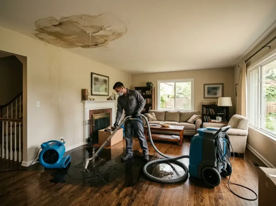 attic-pipe-burst-ceiling-drip-008 — frequently asked questions, Water Damage Restoration & Carpet Care in Roselle, IL